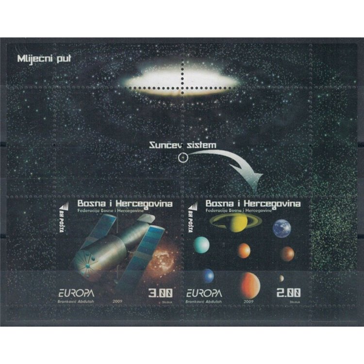 BOSNIA ERZEGOVINA 2009 Europa BF MNH**