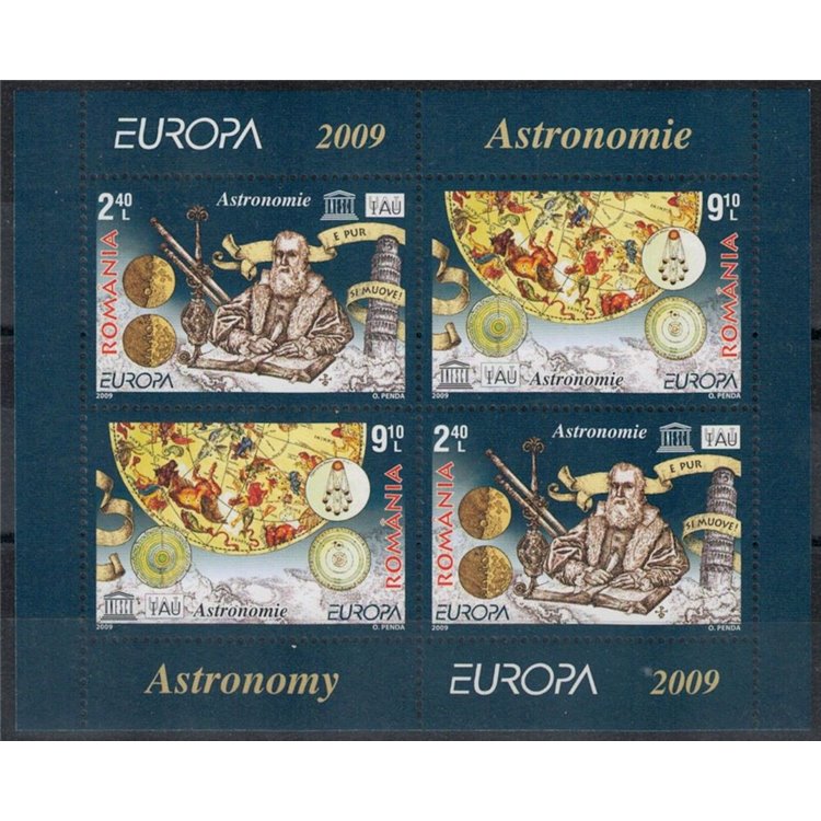 ROMANIA 2009 Europa BF MNH**
