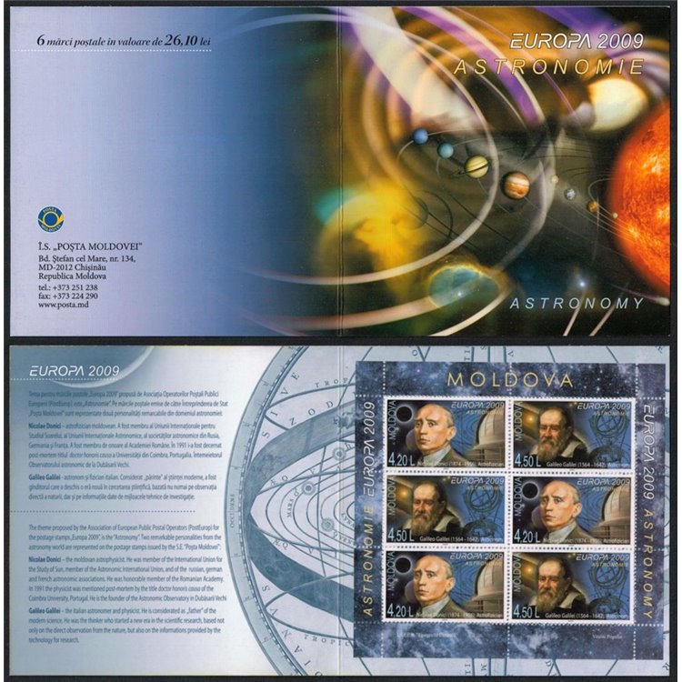 MOLDAVIA 2009 Europa LB MNH**