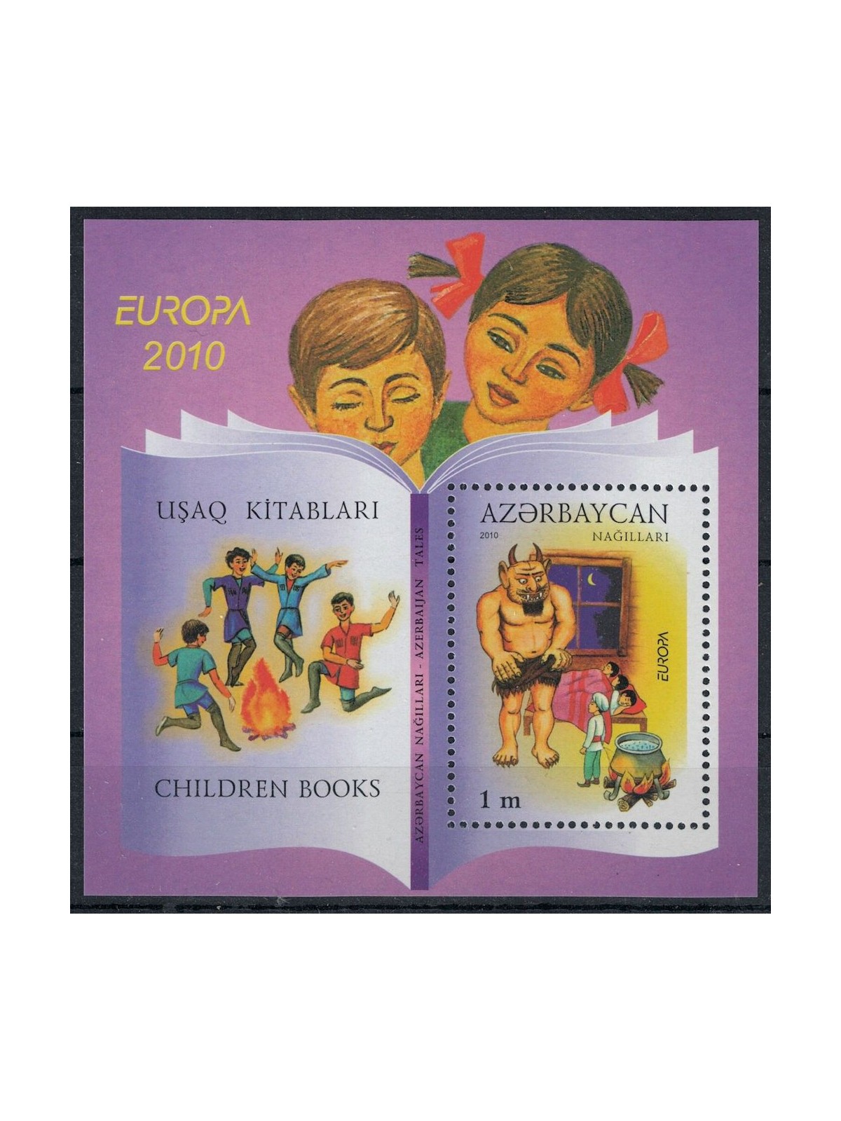 AZERBAIJAN 2010 Europe s/s MNH**