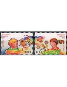 BIELORUSSIA 2010 Europa 2v MNH**