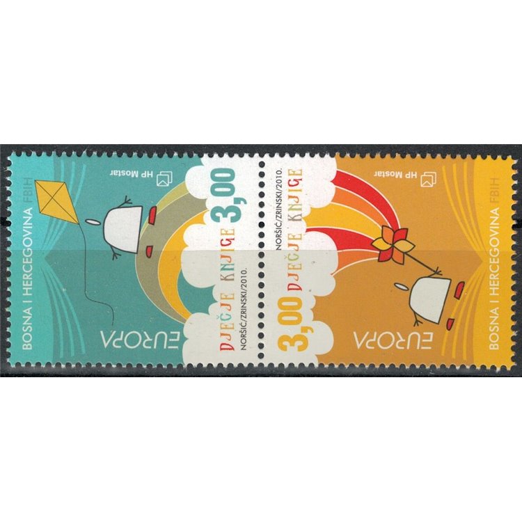 BOSNIA CROATA 2010 Europa 2v MNH**