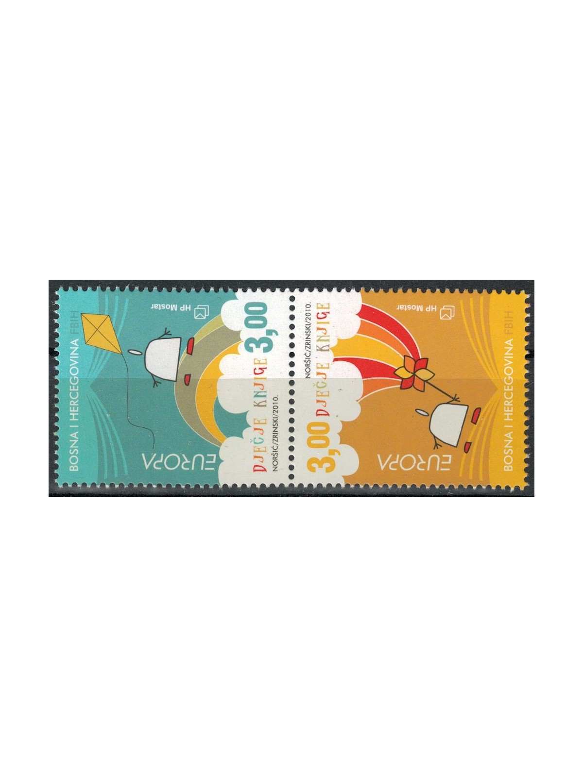 BOSNIA CROATA 2010 Europa 2v MNH**