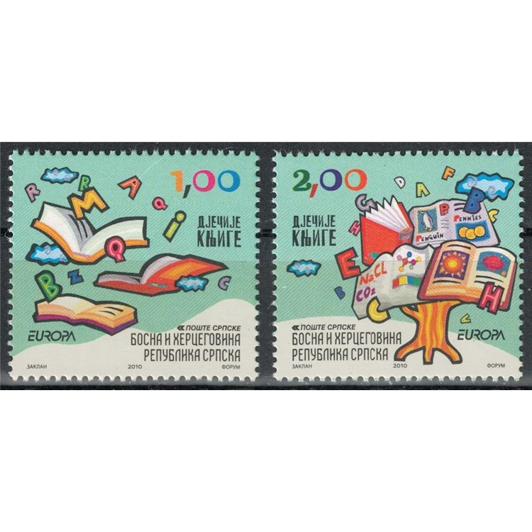 BOSNIA SERBA 2010 Europe 2v MNH**