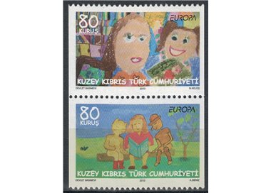 NORTHERN CYPRUS 2010 Europe (from booklet) 2v MNH**