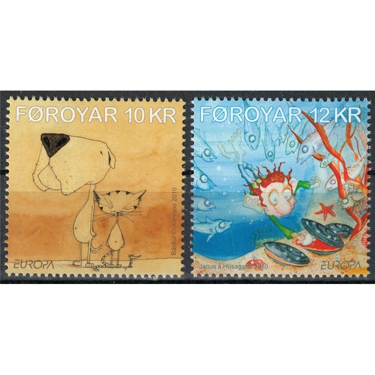 FAROE 2010 Europe 2v MNH**