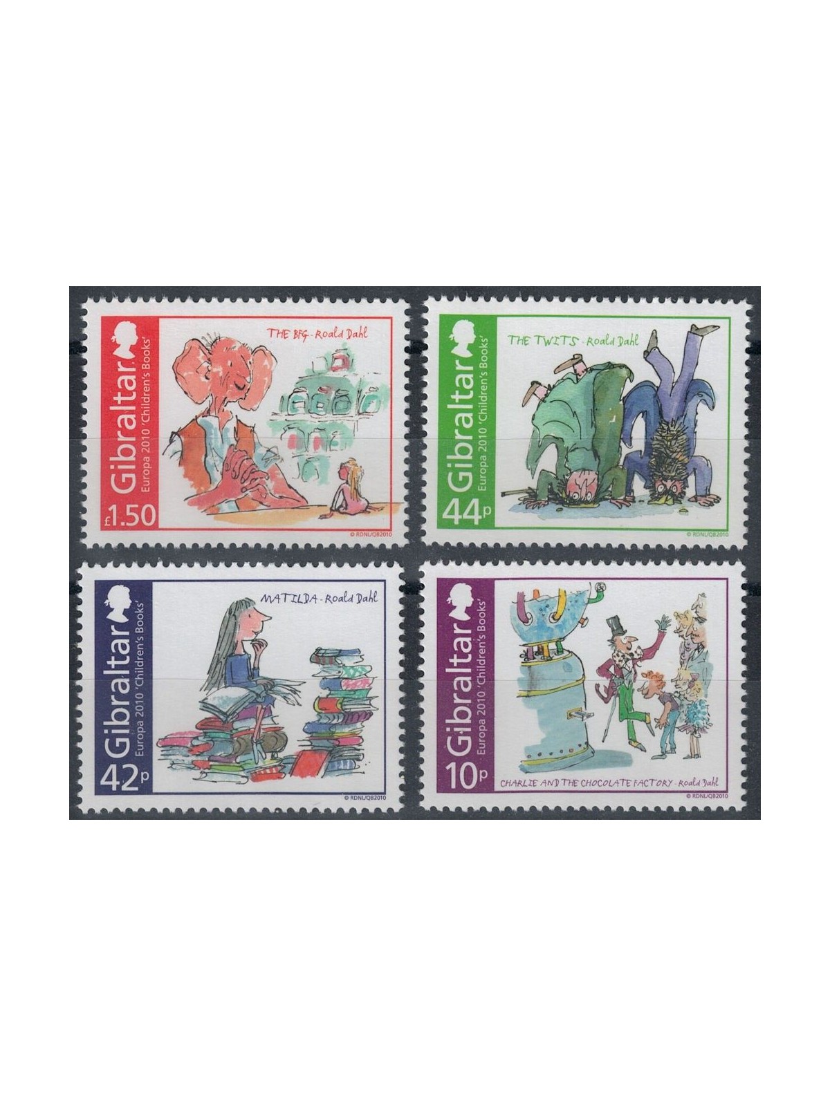 GIBILTERRA 2010 Europa 4v MNH**