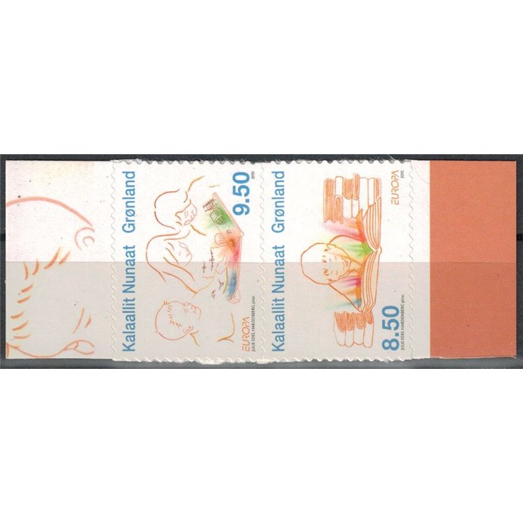 GROENLANDIA 2010 Europa (da libretto) 2v MNH**