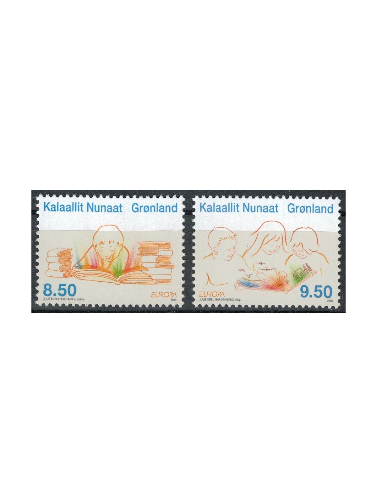 GREENLAND 2010 Europe 2v MNH**
