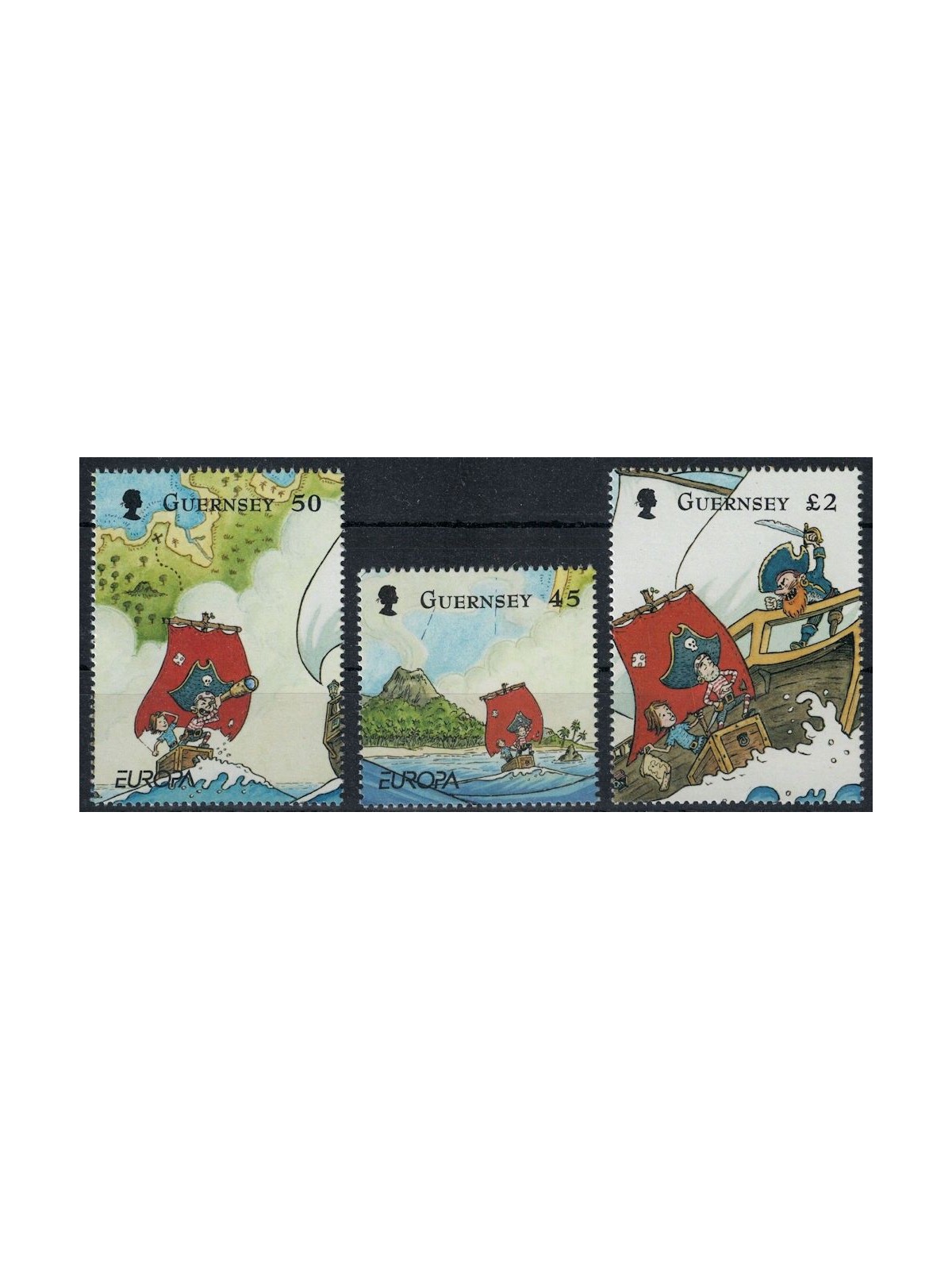 GUERNSEY 2010 Europe 3v MNH**