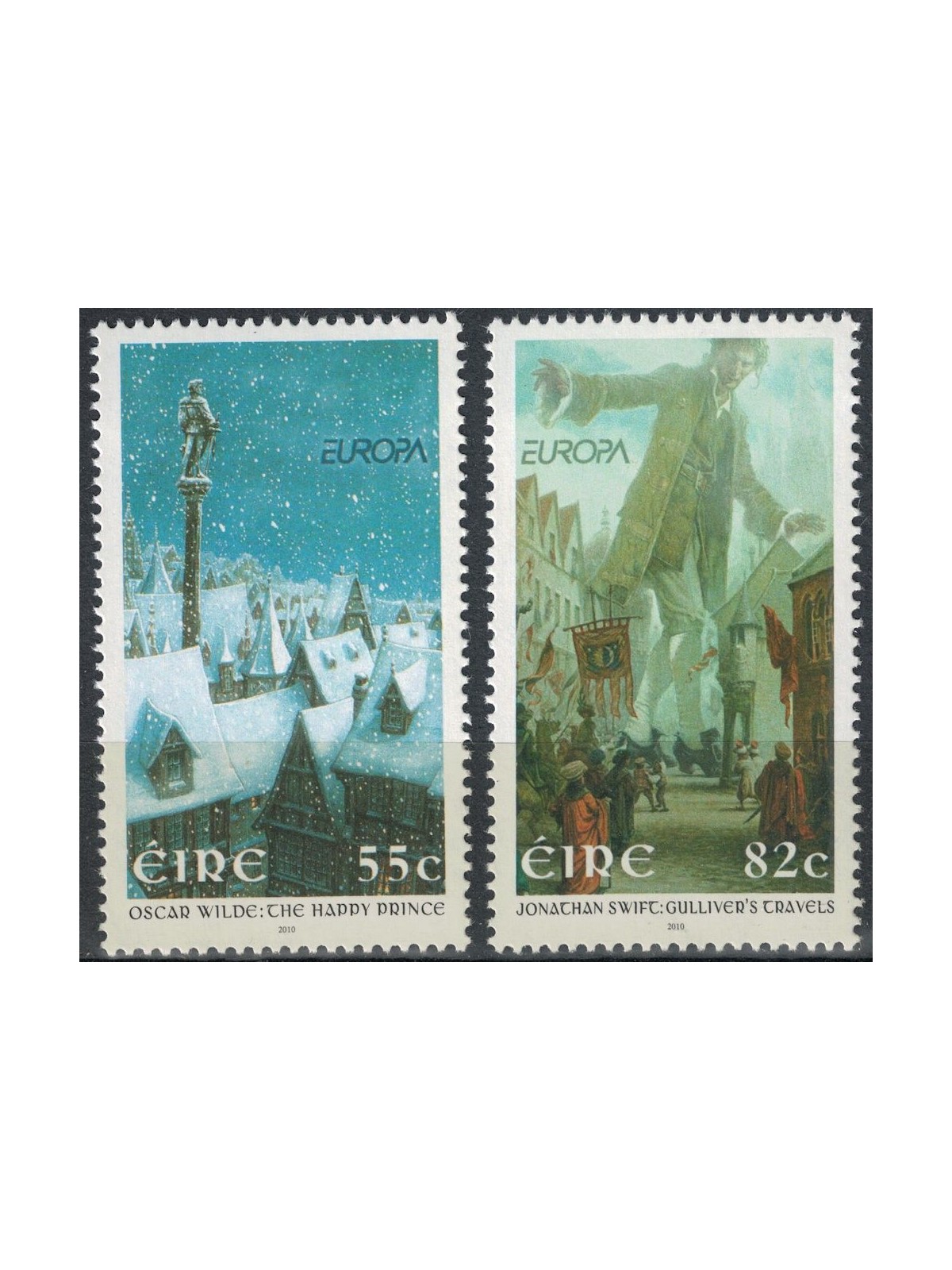 IRELAND 2010 Europe 2v MNH**