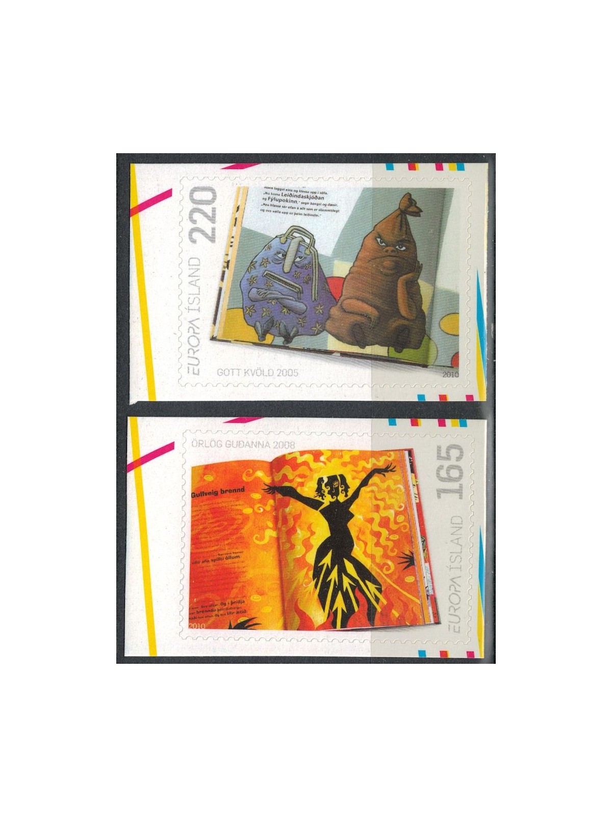 ISLANDA 2010 Europa (da LB) 2v MNH**