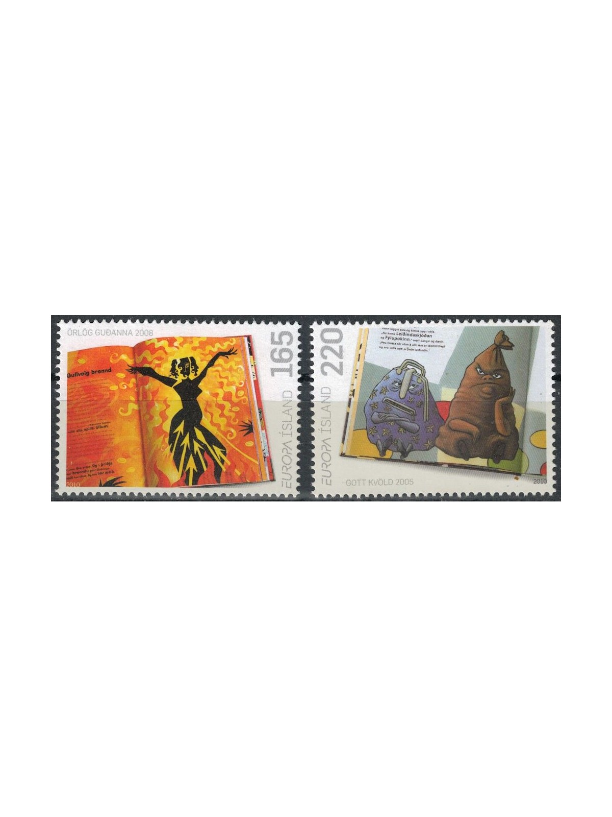 ICELAND 2010 Europe 2v MNH**