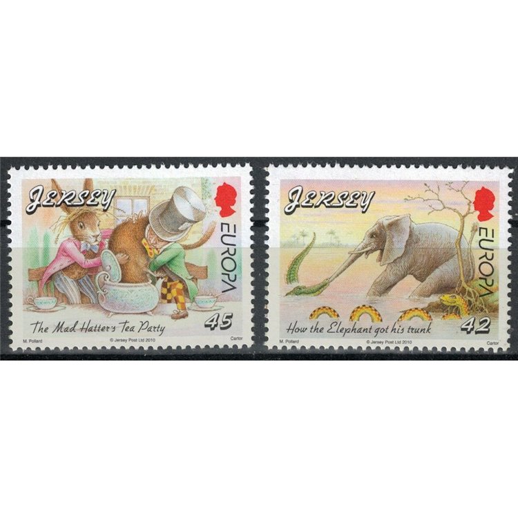 JERSEY 2010 Europa 2v MNH**