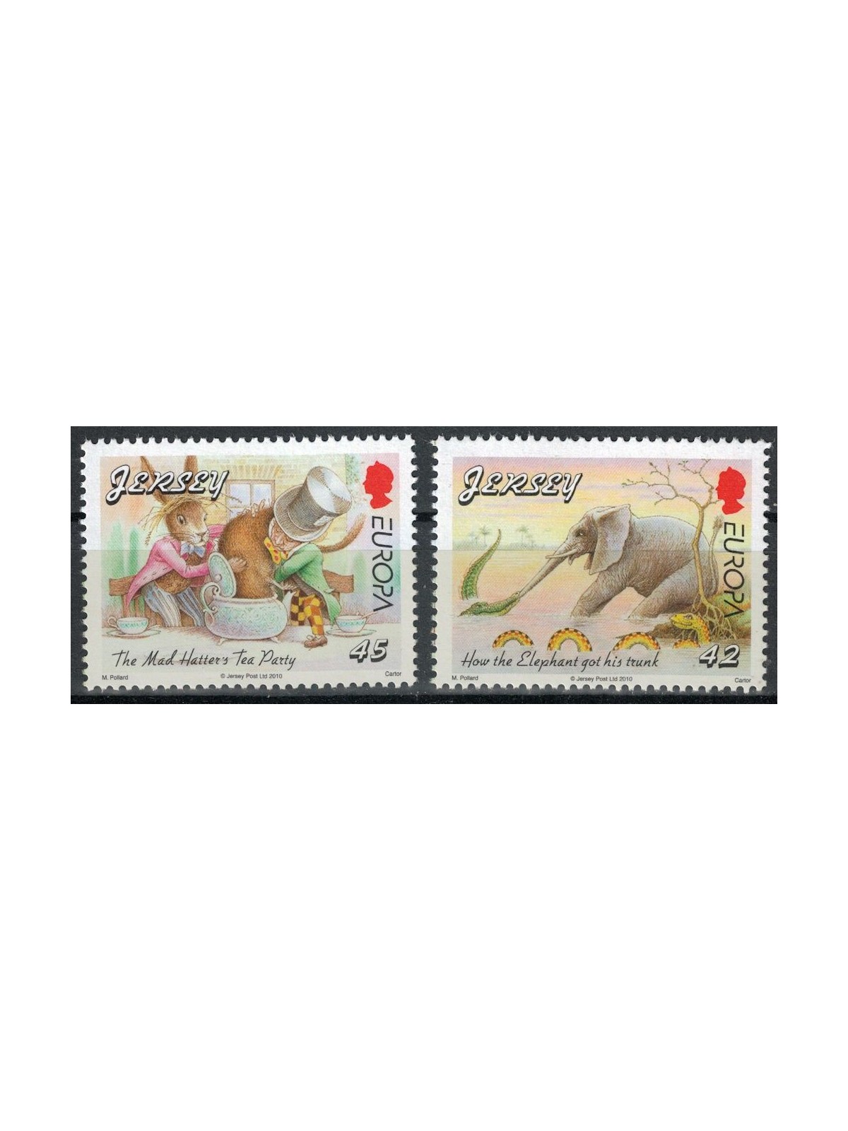 JERSEY 2010 Europa 2v MNH**