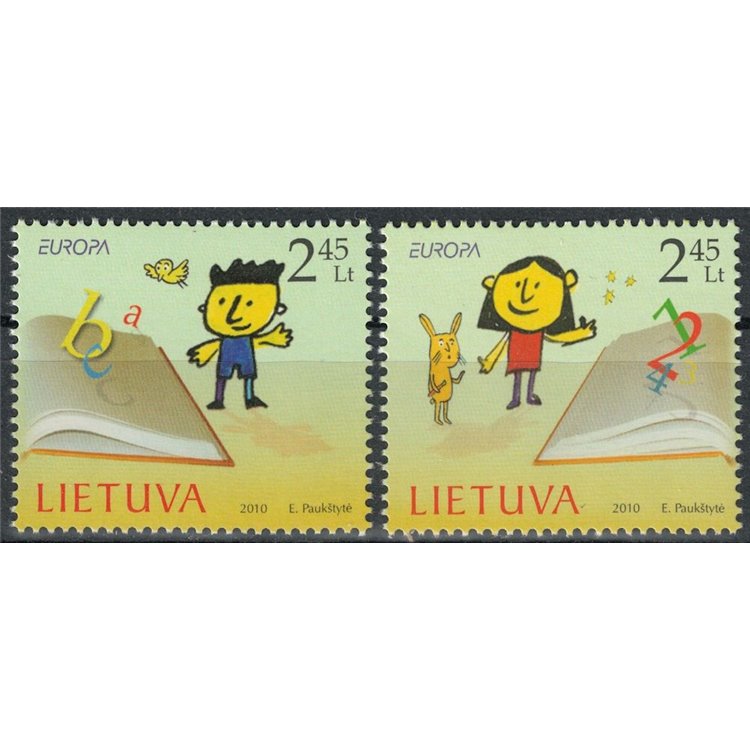 LITUANIA 2010 Europa 2v MNH**