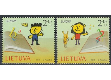 LITHUANIA 2010 Europe 2v MNH**