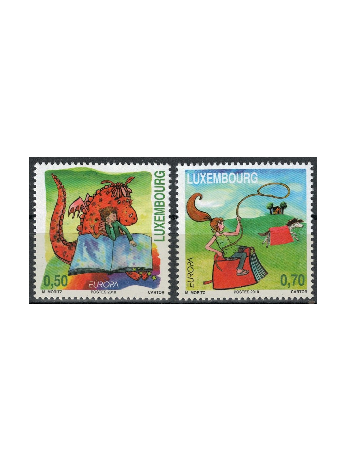 LUSSEMBURGO 2010 Europa 2v MNH**