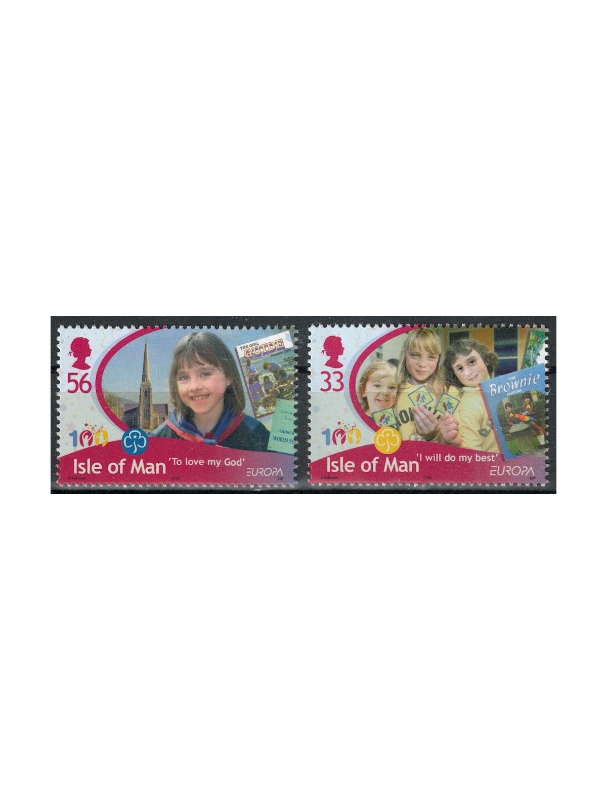 MAN 2010 Europe 2v MNH**