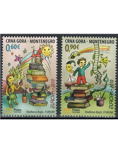 MONTENEGRO 2010 Europa 2v MNH**