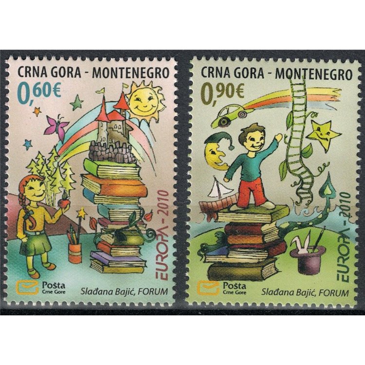 MONTENEGRO 2010 Europa 2v MNH**