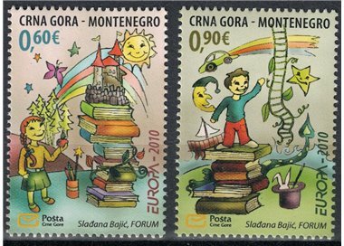 MONTENEGRO 2010 Europe 2v MNH**