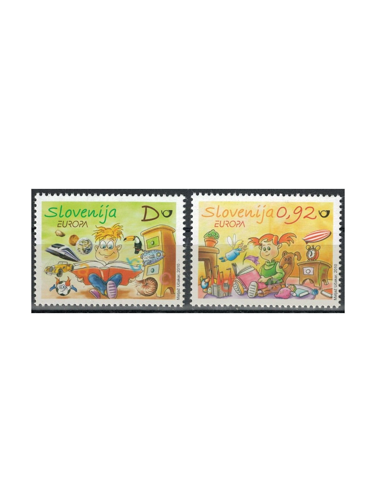 SLOVENIA 2010 Europe 2v MNH**
