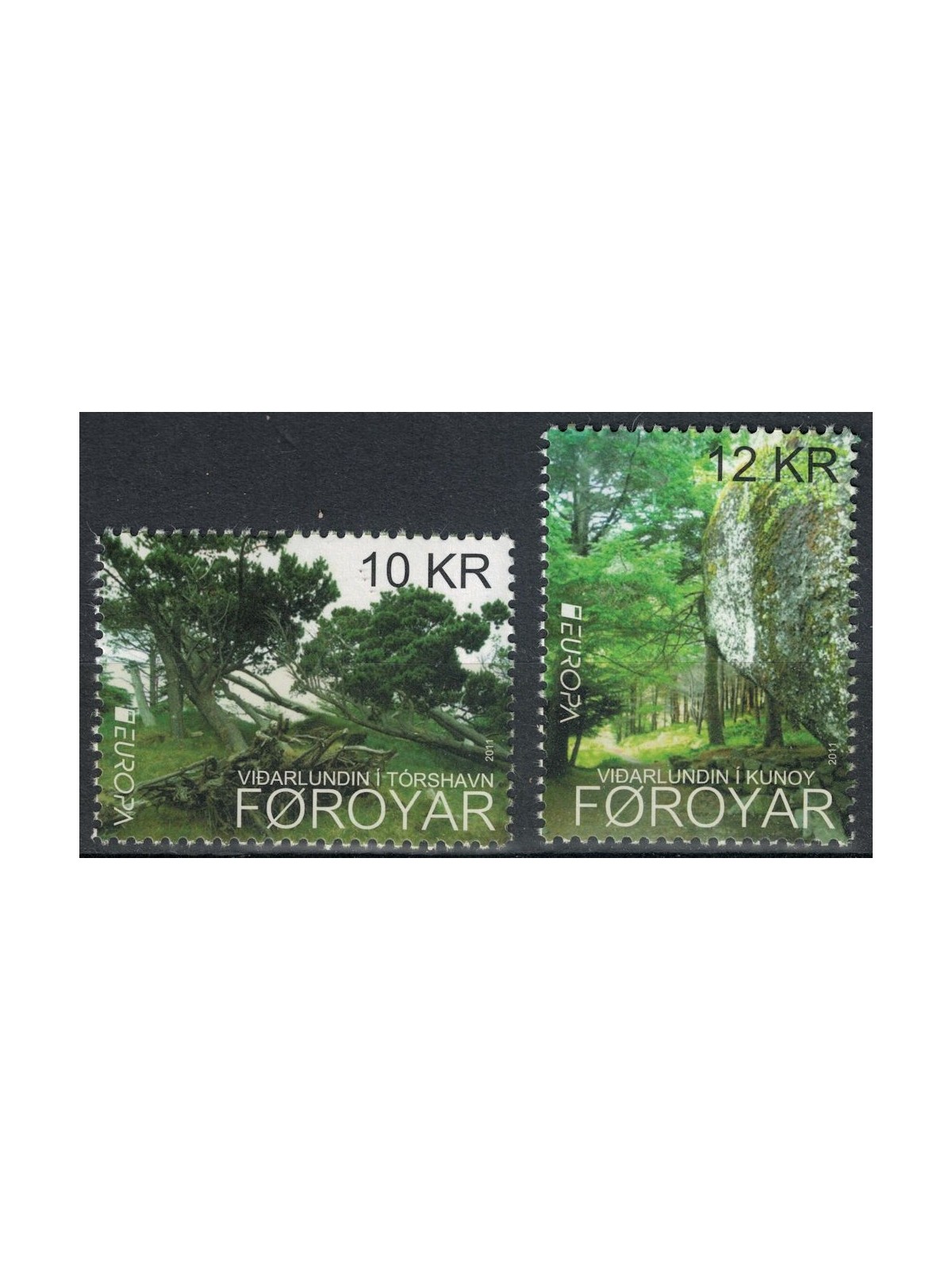 FAEROER 2011 Europe 2v MNH**