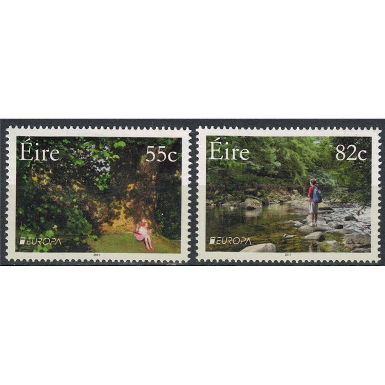 IRLANDA 2011 Europa 2v MNH**