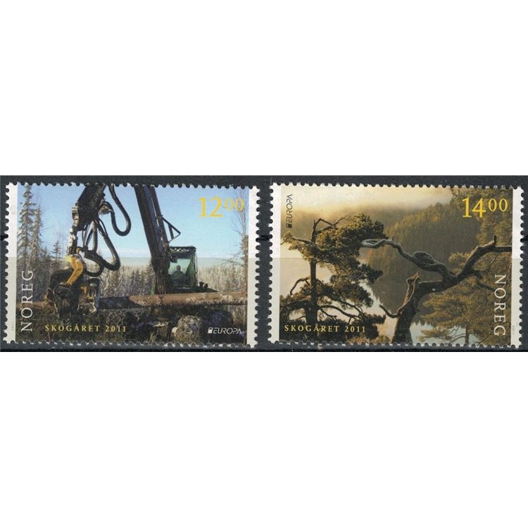NORWAY 2011 Europe 2v MNH**