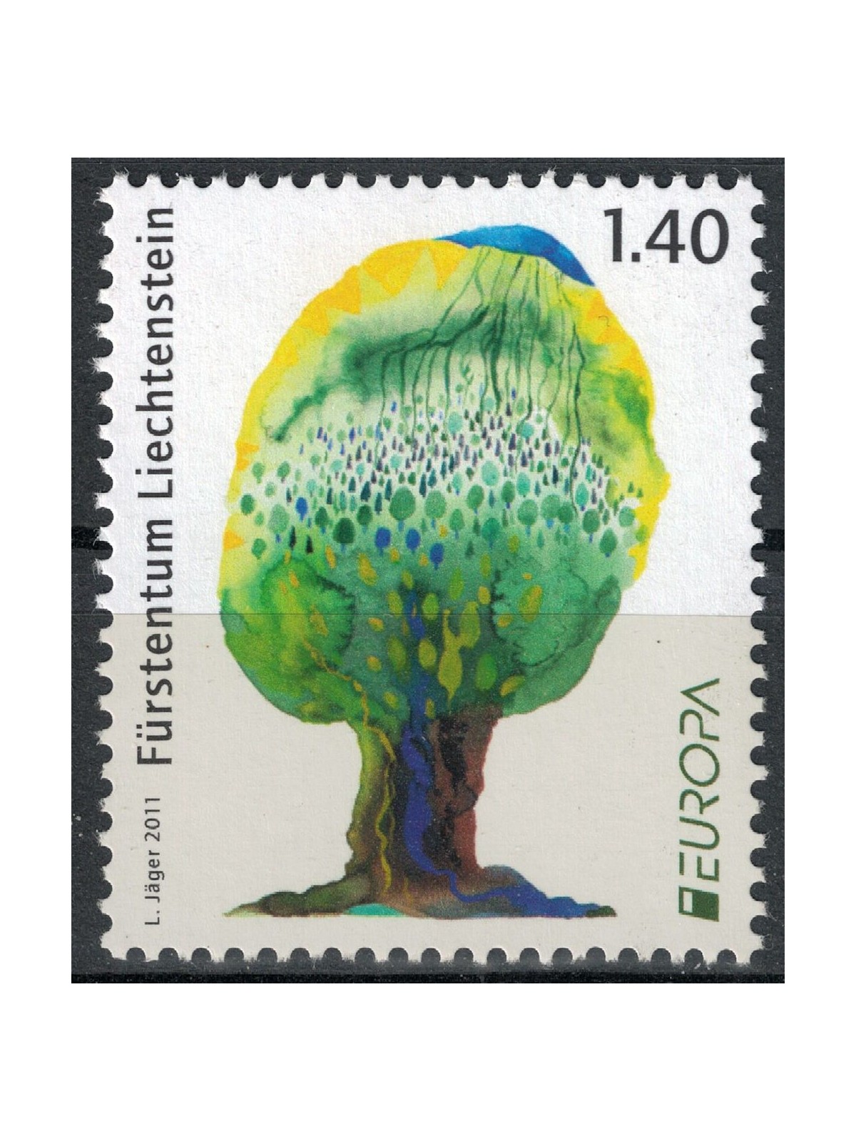 LIECHTENSTEIN 2011 Europe MNH**