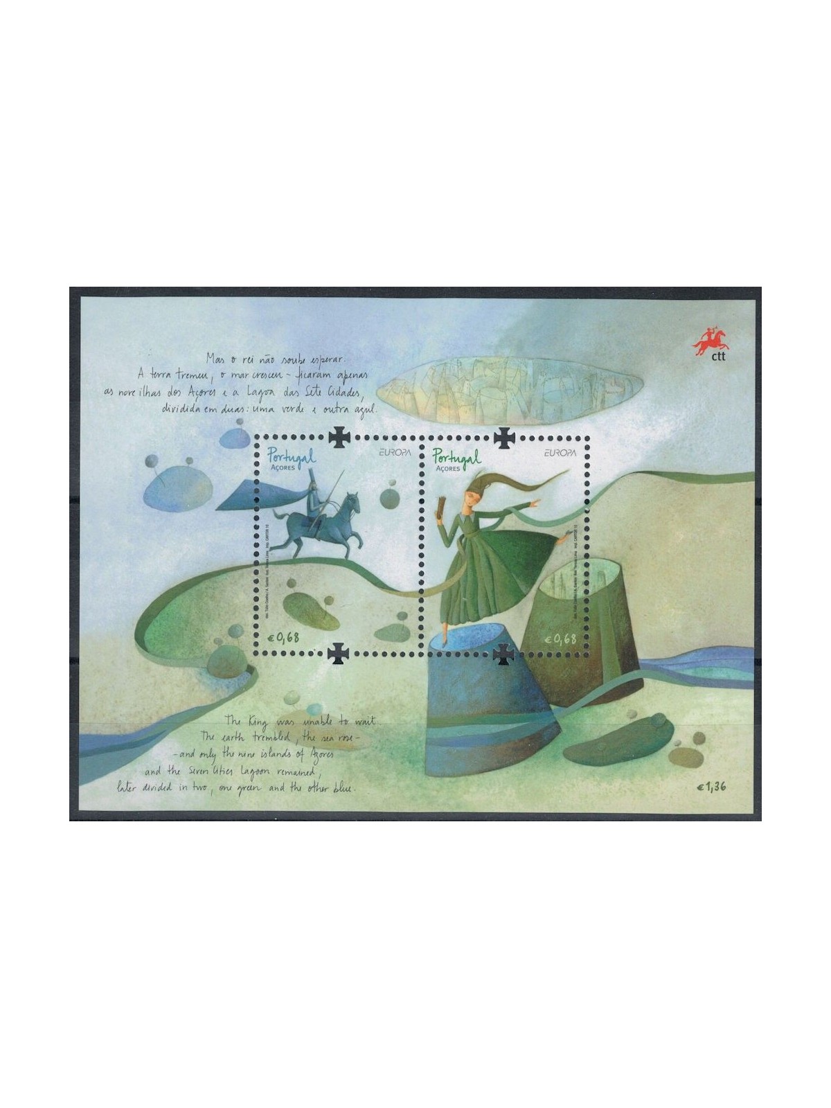 AZORES 2010 Europe s/s MNH**