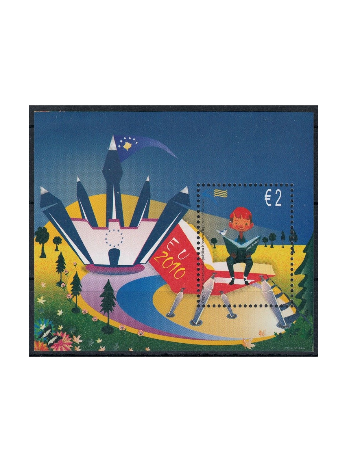 KOSOVO 2010 Europa BF MNH**