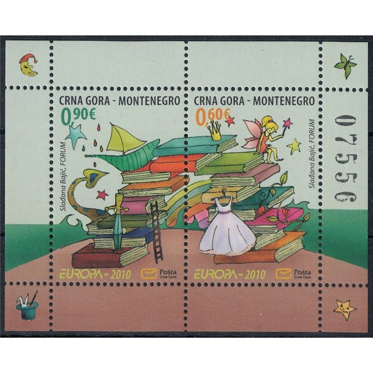 MONTENEGRO 2010 Europa BF MNH**