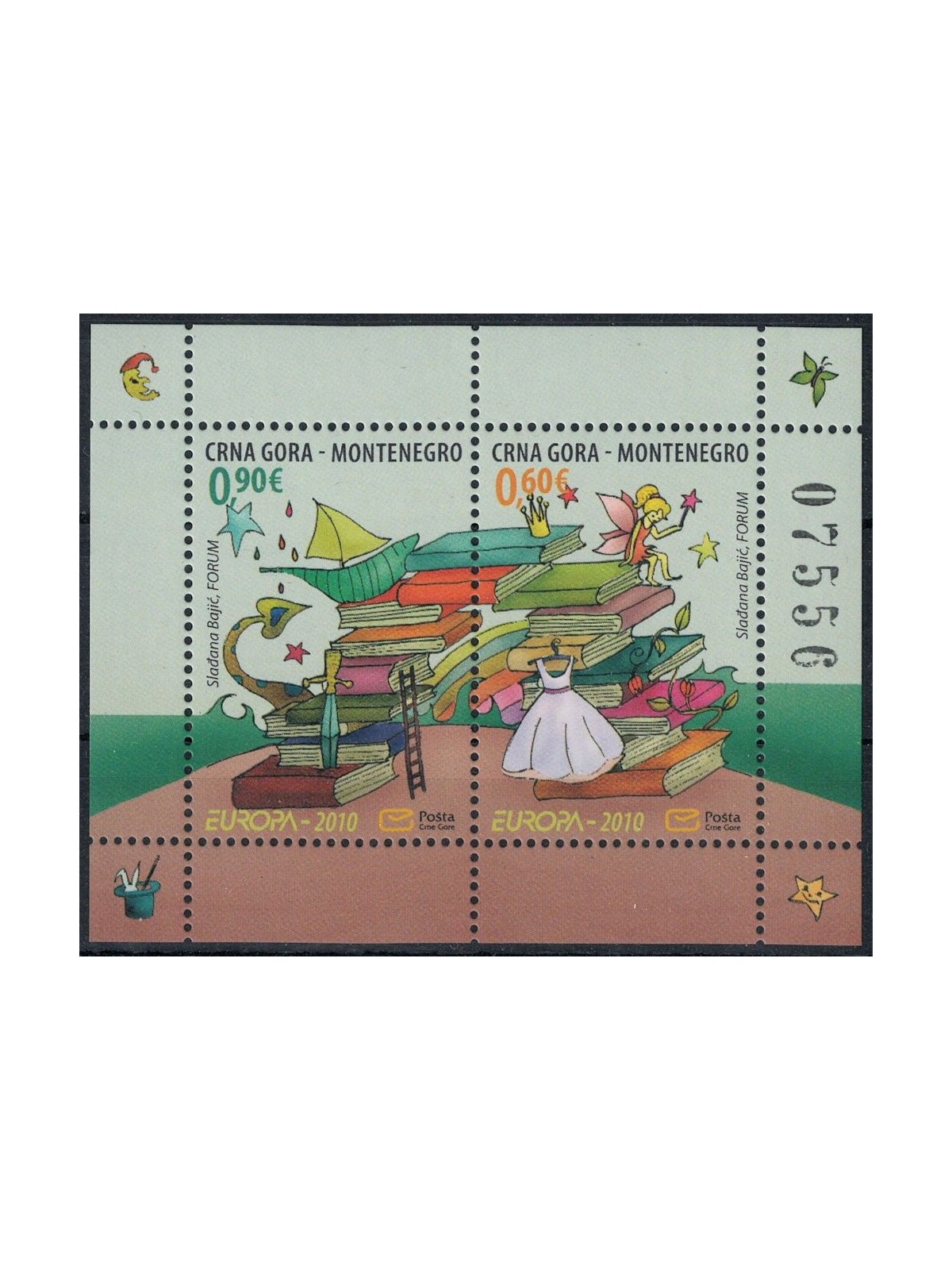 MONTENEGRO 2010 Europa BF MNH**