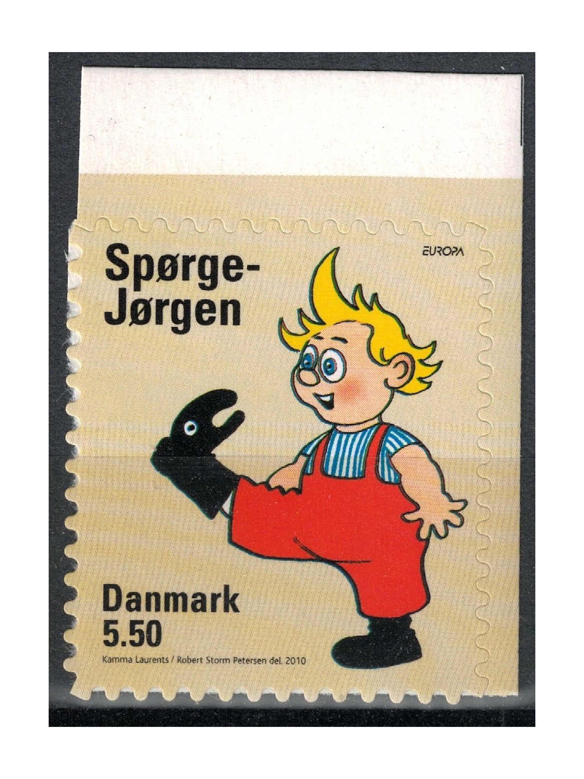 DENMARK 2010 Europe (from booklet dent. 10) MNH**
