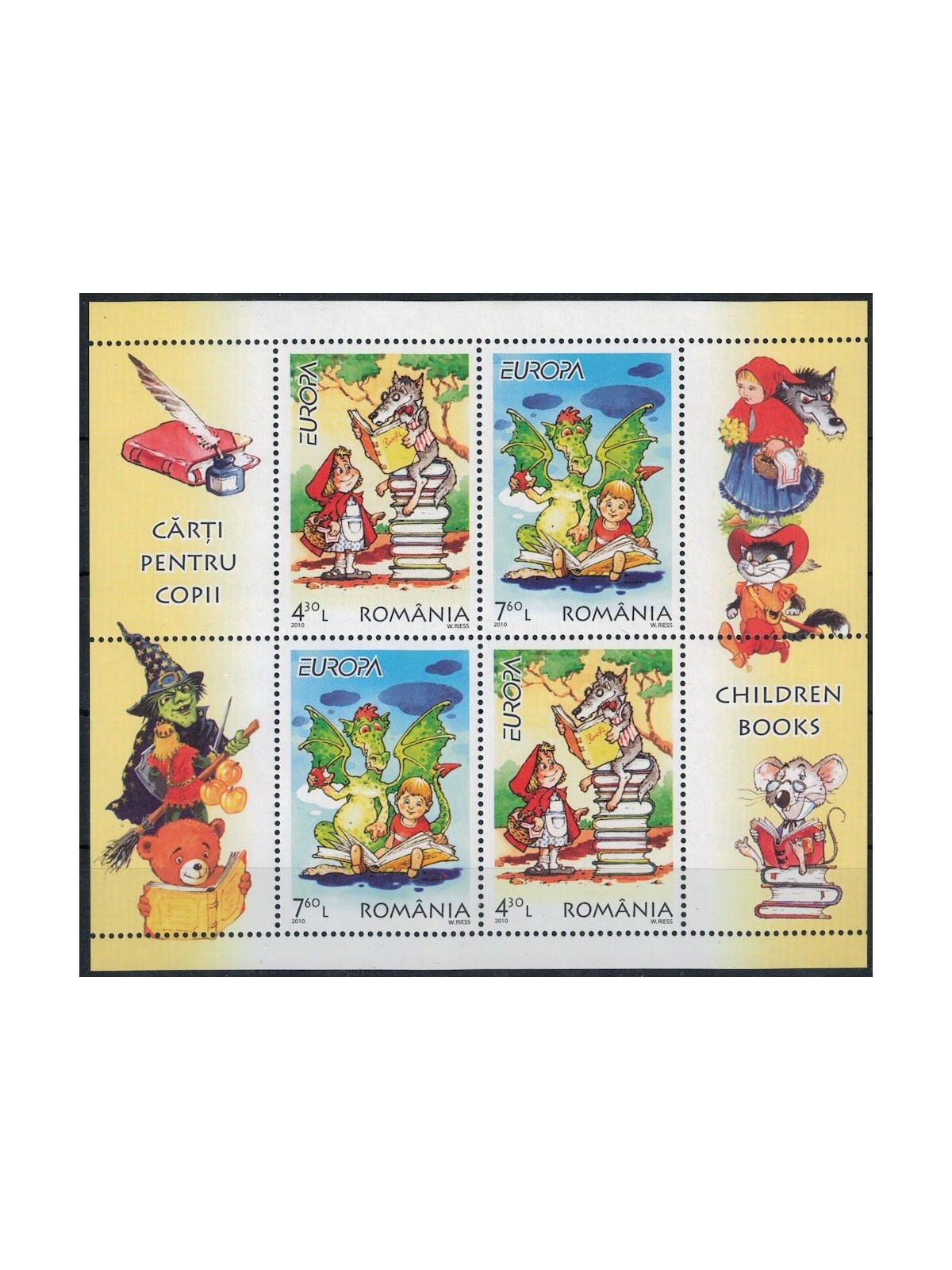 ROMANIA 2010 Europa BF MNH**