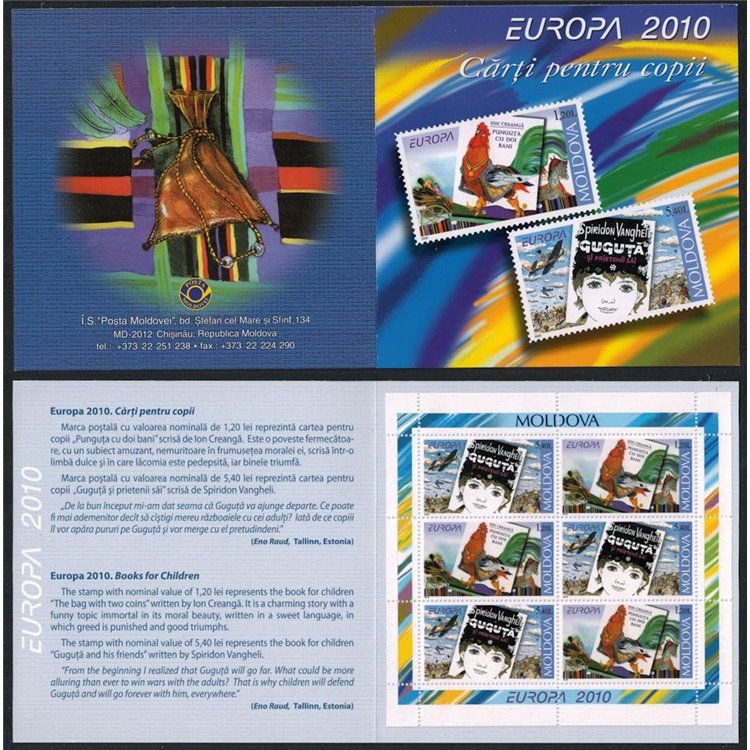 MOLDAVIA 2010 Europa LB MNH**