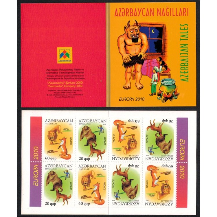 AZERBAIJAN 2010 Europe booklet MNH**