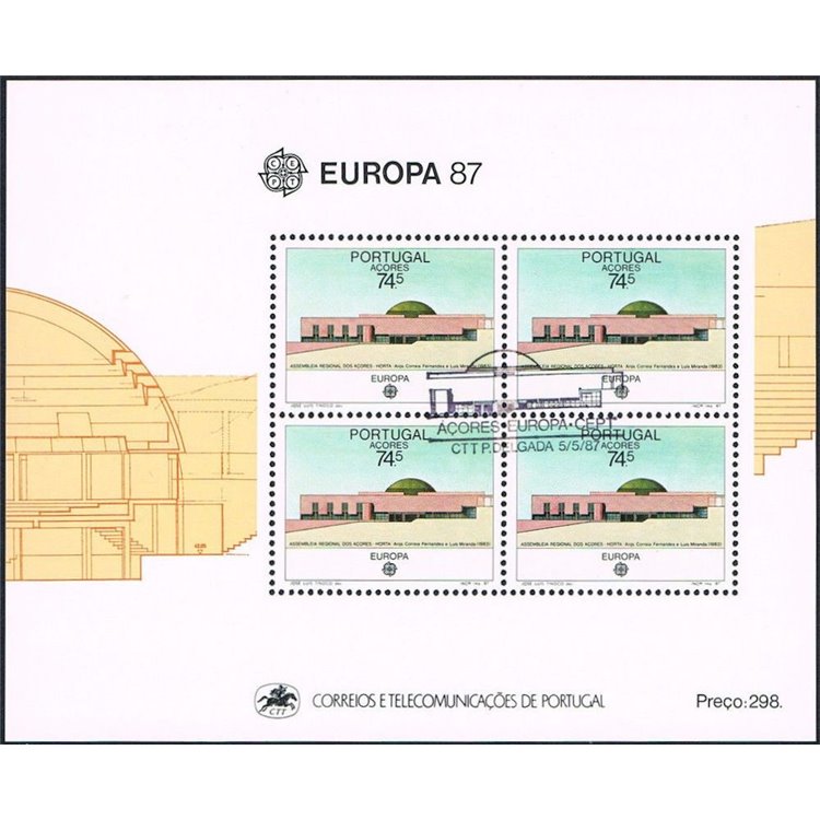 AZORES 1987 Europe s/s MNH**