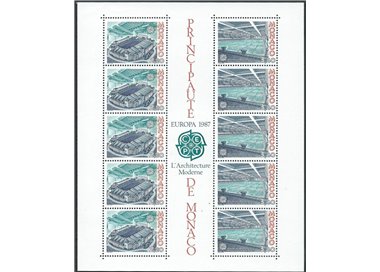 MONACO 1987 Europa BF MNH**