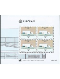 PORTUGAL 1987 Europe s/s MNH**