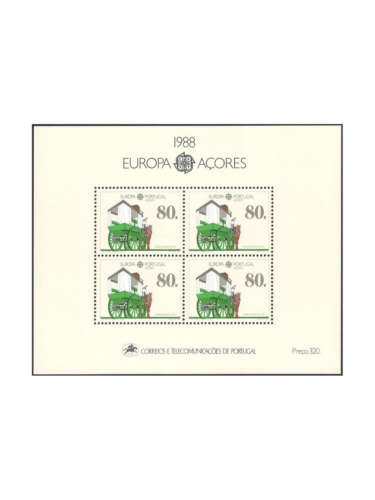 AZZORRE 1988 Europa BF MNH**
