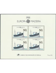 MADEIRA 1988 Europe s/s MNH**
