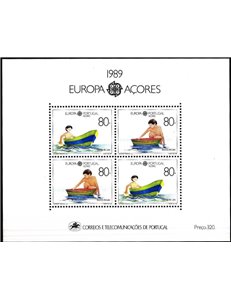 AZZORRE 1989 Europa BF MNH**