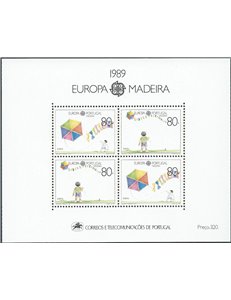 MADEIRA 1989 Europe s/s MNH**