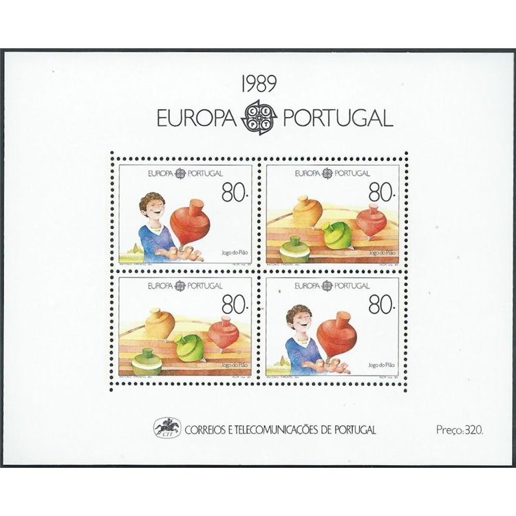 PORTUGAL 1989 Europe s/s MNH**