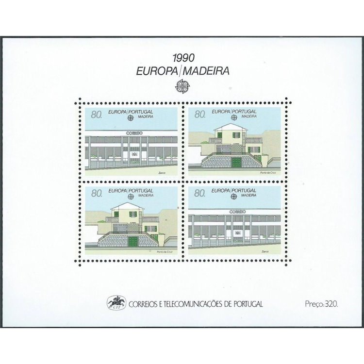 MADEIRA 1990 Europe s/s MNH**