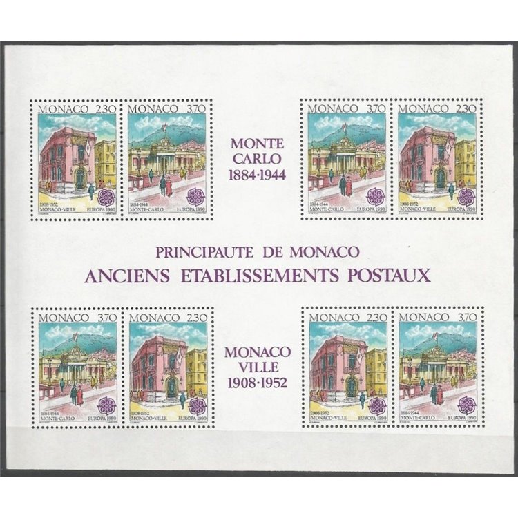 MONACO 1990 Europe s/s MNH**