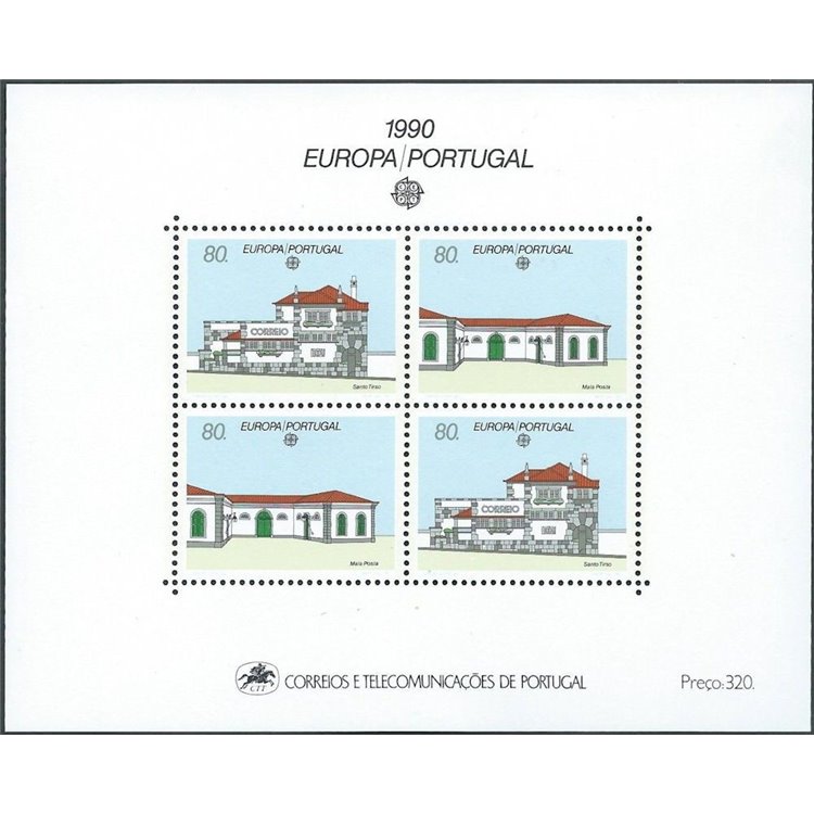 PORTOGALLO 1990 Europa BF MNH**
